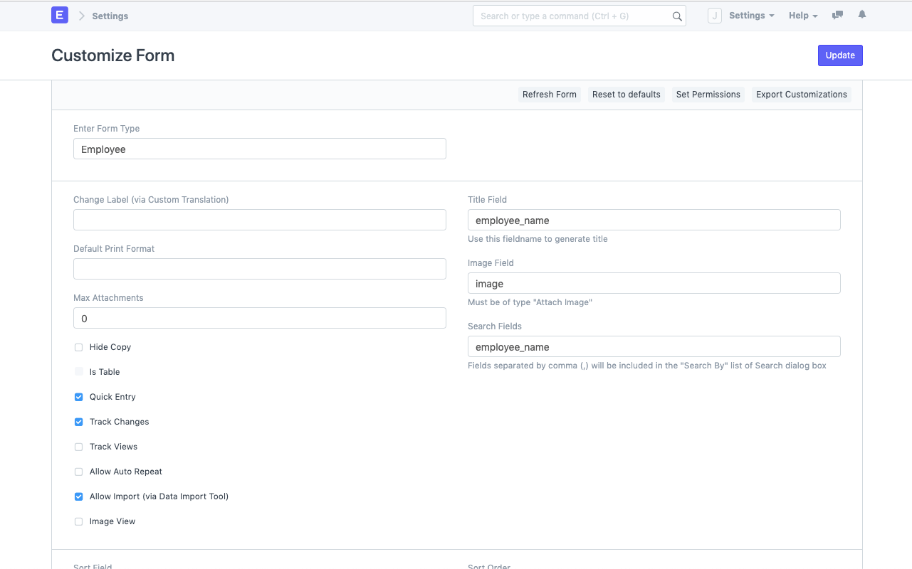 On-The-Fly Customizations